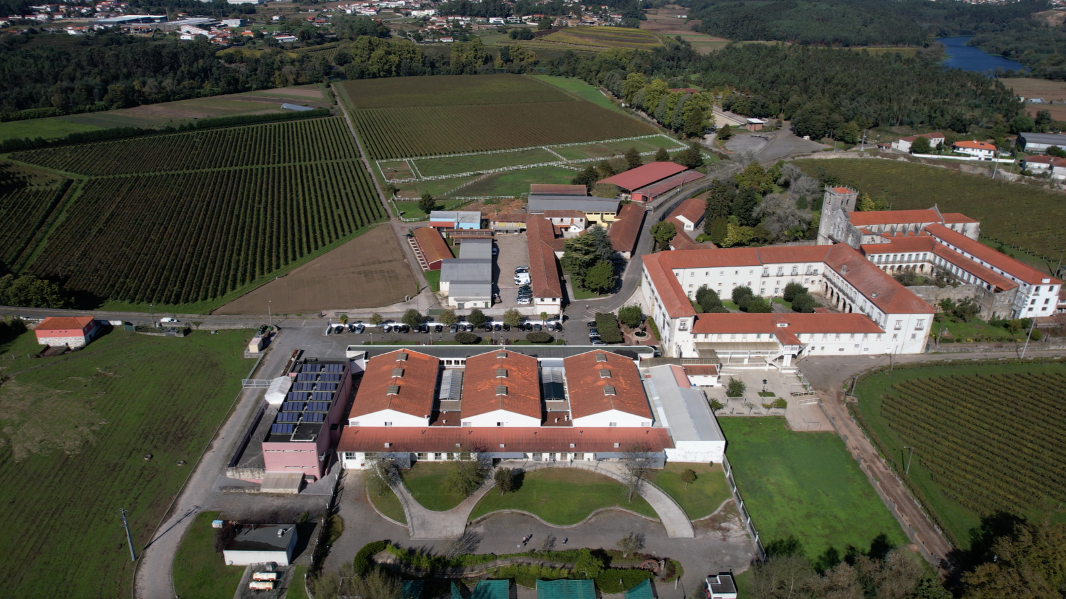 Instituto S. João de Deus - Areias de Vilar | Vista de Cima